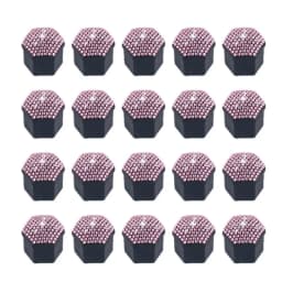Valve Stem Caps Decorative Rust-Proof Tire Caps Anti-Scratch Universal Tire Screw Caps Tire Valve Caps For Suvs Trucks Cars Bike