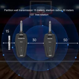 Wireless Guitar Transmitter Receiver Plug And Play Transmitter Receiver For Electric Guitar Wireless Bass Guitar System