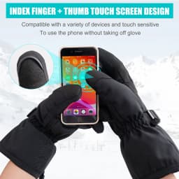 Snow Deer Brand Heated Gloves Motorcycle Winter Heated Gloves Warm Waterproof Rechargeable Heating Thermal Gloves For Snowmobile