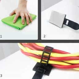 Adjustable Tie Down Straps Back Adhesive Nylon Lashing Tiedown Straps Cord Organizing Supplies Cable Management Wire Clips for