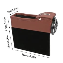 Car Armrest Filler Storage Automotive Seat Side Organizer Tray Multifunctional Car Seat Storage Box With Cup Holder For Phone
