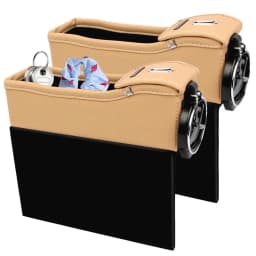 Car Armrest Filler Storage Automotive Seat Side Organizer Tray Multifunctional Car Seat Storage Box With Cup Holder For Phone