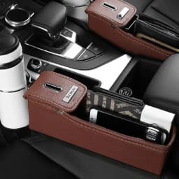 Car Armrest Filler Storage Automotive Seat Side Organizer Tray Multifunctional Car Seat Storage Box With Cup Holder For Phone
