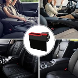 Car Armrest Filler Storage Automotive Seat Side Organizer Tray Multifunctional Car Seat Storage Box With Cup Holder For Phone