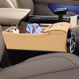 Car Armrest Filler Storage Automotive Seat Side Organizer Tray Multifunctional Car Seat Storage Box With Cup Holder For Phone