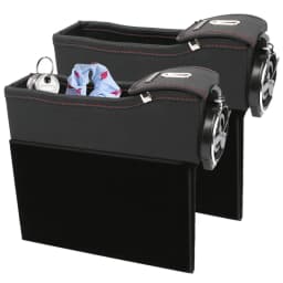 Car Armrest Filler Storage Automotive Seat Side Organizer Tray Multifunctional Car Seat Storage Box With Cup Holder For Phone