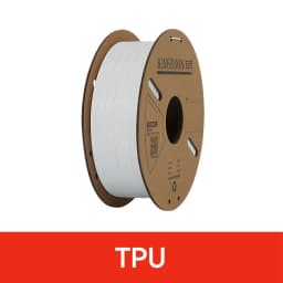 KINGROON Standard 1KG PLA PETG TPU ABS Filament 1.75mm +/- 0.03mm No Bubbles 3D Printer Plastic, Random Spool