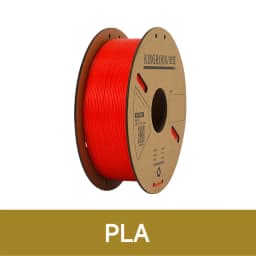 KINGROON Standard 1KG PLA PETG TPU ABS Filament 1.75mm +/- 0.03mm No Bubbles 3D Printer Plastic, Random Spool