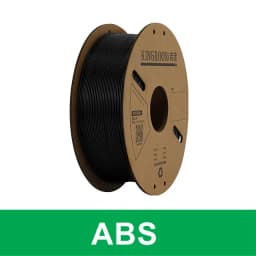 KINGROON Standard 1KG PLA PETG TPU ABS Filament 1.75mm +/- 0.03mm No Bubbles 3D Printer Plastic, Random Spool