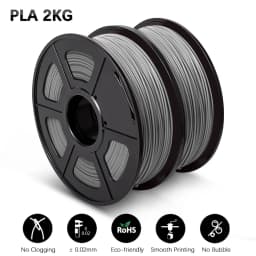 SUNLU 2KG PLA/Matte/Luminous/Marble/Wood/Carbon Fiber/Twinkle Filament 1.75mm 1KG Spool Glow in the Dark Material For 3D Printer
