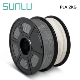 SUNLU 2KG PLA/Matte/Luminous/Marble/Wood/Carbon Fiber/Twinkle Filament 1.75mm 1KG Spool Glow in the Dark Material For 3D Printer