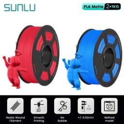 SUNLU 2KG PLA/Matte/Luminous/Marble/Wood/Carbon Fiber/Twinkle Filament 1.75mm 1KG Spool Glow in the Dark Material For 3D Printer