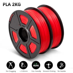 SUNLU 2KG PLA/Matte/Luminous/Marble/Wood/Carbon Fiber/Twinkle Filament 1.75mm 1KG Spool Glow in the Dark Material For 3D Printer