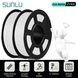 SUNLU 2KG PLA/Matte/Luminous/Marble/Wood/Carbon Fiber/Twinkle Filament 1.75mm 1KG Spool Glow in the Dark Material For 3D Printer