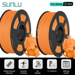 SUNLU 2KG PLA/Matte/Luminous/Marble/Wood/Carbon Fiber/Twinkle Filament 1.75mm 1KG Spool Glow in the Dark Material For 3D Printer