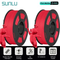 SUNLU 2KG PLA/Matte/Luminous/Marble/Wood/Carbon Fiber/Twinkle Filament 1.75mm 1KG Spool Glow in the Dark Material For 3D Printer