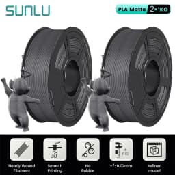 SUNLU 2KG PLA/Matte/Luminous/Marble/Wood/Carbon Fiber/Twinkle Filament 1.75mm 1KG Spool Glow in the Dark Material For 3D Printer