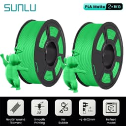 SUNLU 2KG PLA/Matte/Luminous/Marble/Wood/Carbon Fiber/Twinkle Filament 1.75mm 1KG Spool Glow in the Dark Material For 3D Printer