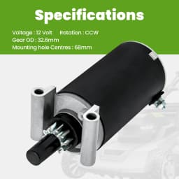 12 V 10 Teeth Starter for New Holland Mowers for Toro Tractors for 71095801 for Kohler for Lawn 20 22 23 25 26 HP 3209801 5801