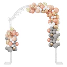 SUSIRE Glam Wedding Arch Stand Backdrop Stand Garden Plant Arbor for Bridal Party, Wedding Ceremony