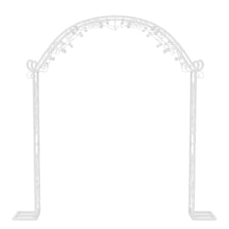 SUSIRE Glam Wedding Arch Stand Backdrop Stand Garden Plant Arbor for Bridal Party, Wedding Ceremony