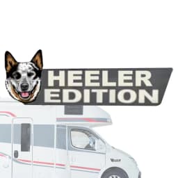Acrylic Dog Car Emblem 3D Acrylic Dog Car Badge Decal Car Sticker Car Exterior Emblems For Car Truck RV Boat Automotive Badge