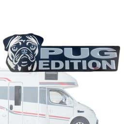Acrylic Dog Car Emblem 3D Acrylic Dog Car Badge Decal Car Sticker Car Exterior Emblems For Car Truck RV Boat Automotive Badge