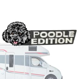 Acrylic Dog Car Emblem 3D Acrylic Dog Car Badge Decal Car Sticker Car Exterior Emblems For Car Truck RV Boat Automotive Badge