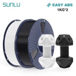 SUNLU 3D Filament ABS/TPU/EASY ABS/ASA 1.75mm 2Roll 1KG(TPU 0.5KG/Roll) 3D Printer Filament for 3D Printer