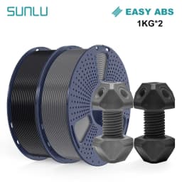 SUNLU 3D Filament ABS/TPU/EASY ABS/ASA 1.75mm 2Roll 1KG(TPU 0.5KG/Roll) 3D Printer Filament for 3D Printer
