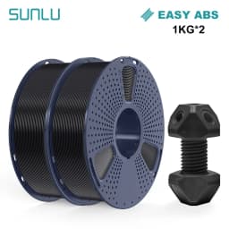 SUNLU 3D Filament ABS/TPU/EASY ABS/ASA 1.75mm 2Roll 1KG(TPU 0.5KG/Roll) 3D Printer Filament for 3D Printer