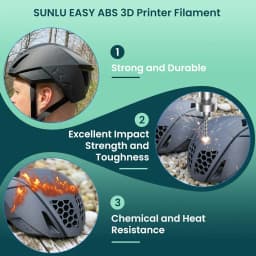 SUNLU 3D Filament ABS/TPU/EASY ABS/ASA 1.75mm 2Roll 1KG(TPU 0.5KG/Roll) 3D Printer Filament for 3D Printer