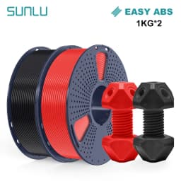 SUNLU 3D Filament ABS/TPU/EASY ABS/ASA 1.75mm 2Roll 1KG(TPU 0.5KG/Roll) 3D Printer Filament for 3D Printer