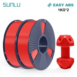 SUNLU 3D Filament ABS/TPU/EASY ABS/ASA 1.75mm 2Roll 1KG(TPU 0.5KG/Roll) 3D Printer Filament for 3D Printer