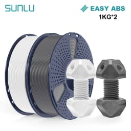 SUNLU 3D Filament ABS/TPU/EASY ABS/ASA 1.75mm 2Roll 1KG(TPU 0.5KG/Roll) 3D Printer Filament for 3D Printer