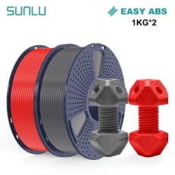 SUNLU 3D Filament ABS/TPU/EASY ABS/ASA 1.75mm 2Roll 1KG(TPU 0.5KG/Roll) 3D Printer Filament for 3D Printer