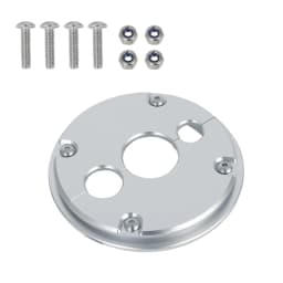 For Holley Terminator X Firewall LS Harness Split Face Grommet - 3 Hole Aluminum