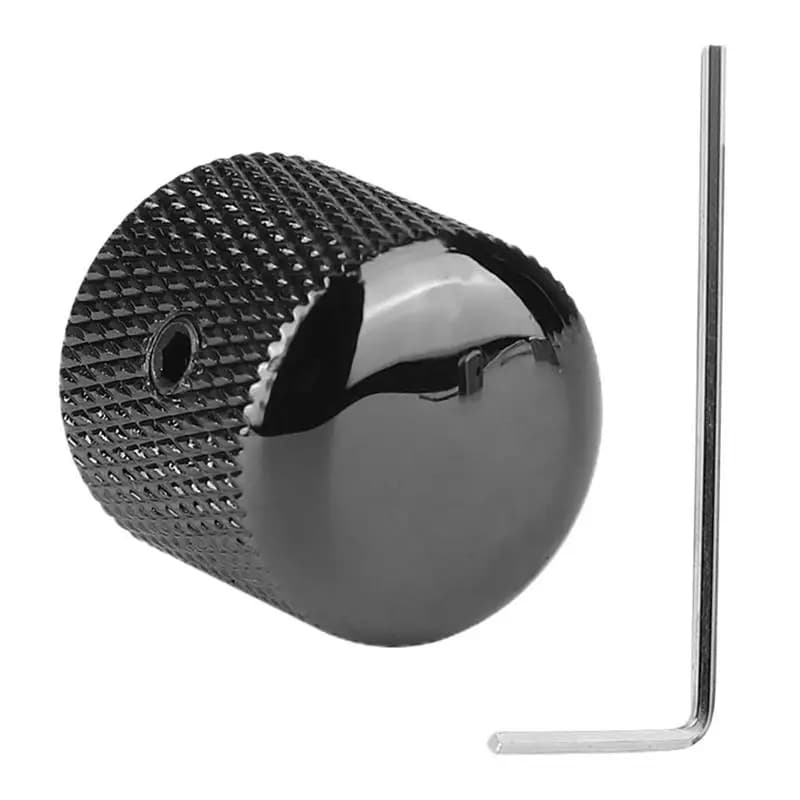 Guitar Knob Bass Dome Knobs With Wrench Guitar Control Knobs Speed Control For Enhanced Playability Bass Accessories