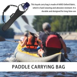 Paddle Board Bag Boat Paddle Storage Bag Pouch 600D Oxford Cloth Bag Thick Padding Paddle Board Accessories For Rowing Boating