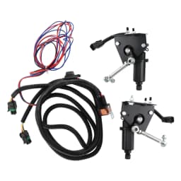 Pair Cougar Headlight Electrical Machinery Conversion For Mercury Cougar 1967-1968