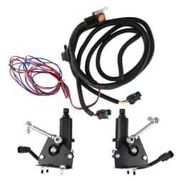 Pair Cougar Headlight Electrical Machinery Conversion For Mercury Cougar 1967-1968