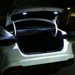 Interior Car Lights Wireless Wireless Car Trunk Light Rechargeable Cool Car Rear Decoration Stick-On Tailgate Accessories For