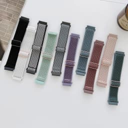20mm 22mm Band For Samsung Galaxy watch 4/5 Pro/6 classic/active 2/gear s3 44mm 40mm Nylon bracelet correa Huawei GT/2/3/4 strap