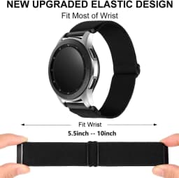 20mm 22mm Band For Samsung Galaxy watch 4/5 Pro/6 classic/active 2/gear s3 44mm 40mm Nylon bracelet correa Huawei GT/2/3/4 strap