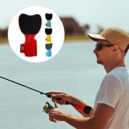 Fishing Bracket Head Rod Arm Protector Grips Bracket Head Wrist Support Bracket Grippers Bracket Lightweight Fishing Rod Rest