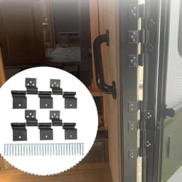 Interior Door Hinges Metal Motorhome Parts Door Hinges Replacement Parts Easy Install Entry Door Friction Hinge Kit Ramp Door