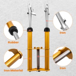 Complete Front Forks Shock Suspension for Honda CRF50 XR50 CRF XR 50 04-14 Gold
