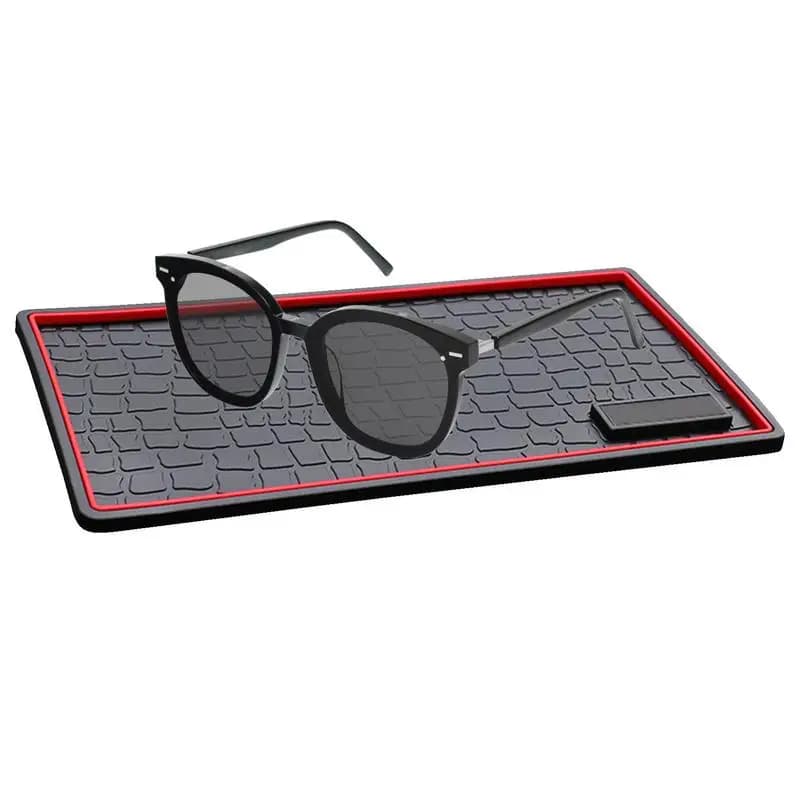 Dashboard Mat Non Slip Anti-Skid Car Dashboard Mat Auto Dash Gripping Mat Multifunctional Storage Mat For Cell Phones Sunglasses