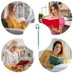 Funny Page Markers Paging Folder Tag Creative Paging Folder Music Earphone Paging Folder Tag Silicone Creative Book Accessories