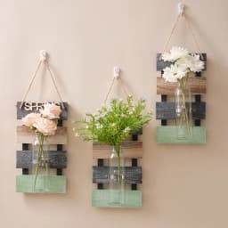 New Glass Vase Home Decorations Nordic Wall Hanging Plant Pot Decoration Living Room Decor Flower Accessories